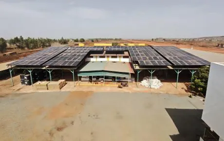 Solar Panel, Bamako, Mali