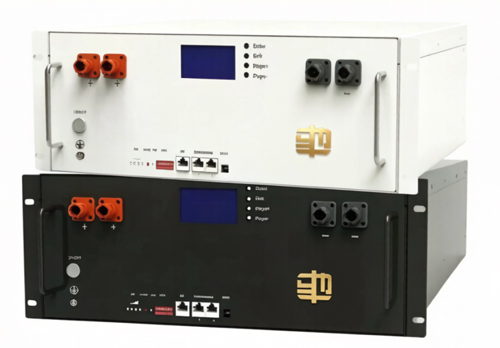 Rack-mounted lithium battery module
