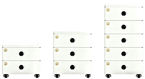 Stacked Li-ion Battery Module