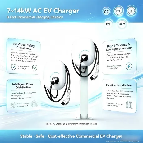 Home AC Charger 7~14KW Model A
