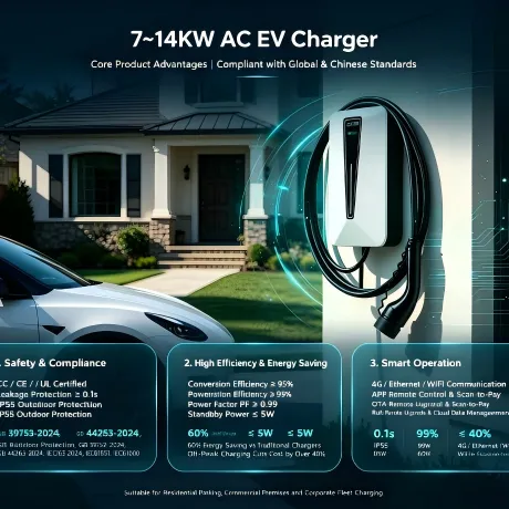 Home AC Charger 7~14KW Model C