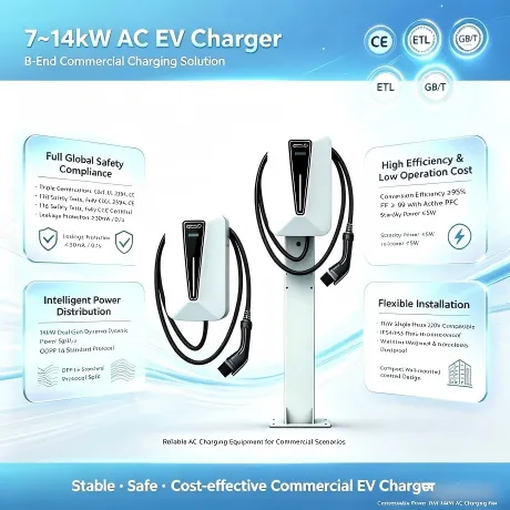 Home AC Charger 7~14KW Model C