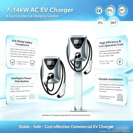 Home AC Charger 7~14KW Model C