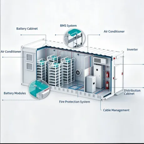 Container Energy Storage System 20ft，3.85MWh DC Side