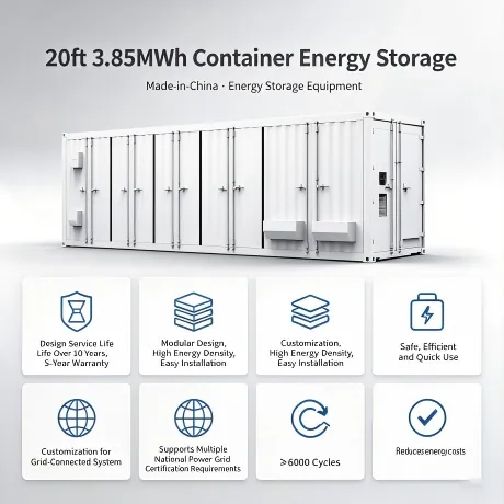 Container Energy Storage System 40ft，5MWh DC Side