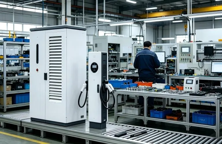 DC Split-Type Charging Station Production And Assembly