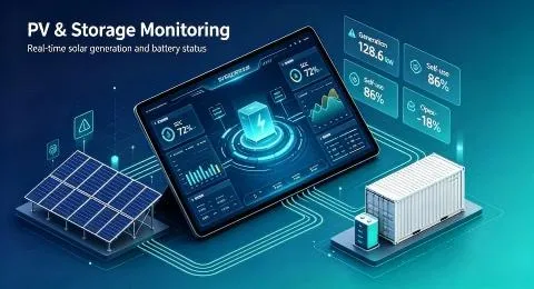 Distributed PV + Storage Monitoring