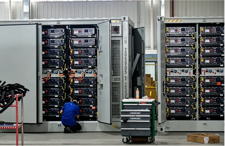 Inspection And Maintenance Assembly For Industrial Energy Storage