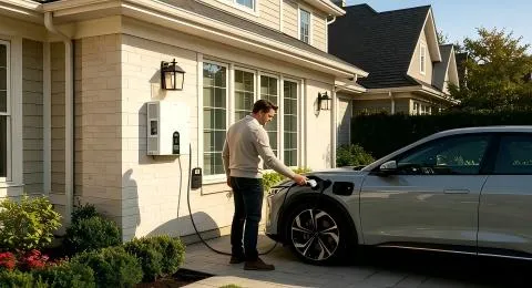 Private Charging for Residential Villas