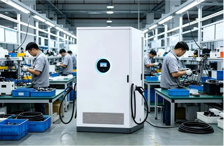 Integrated Storage & Charging Station Production