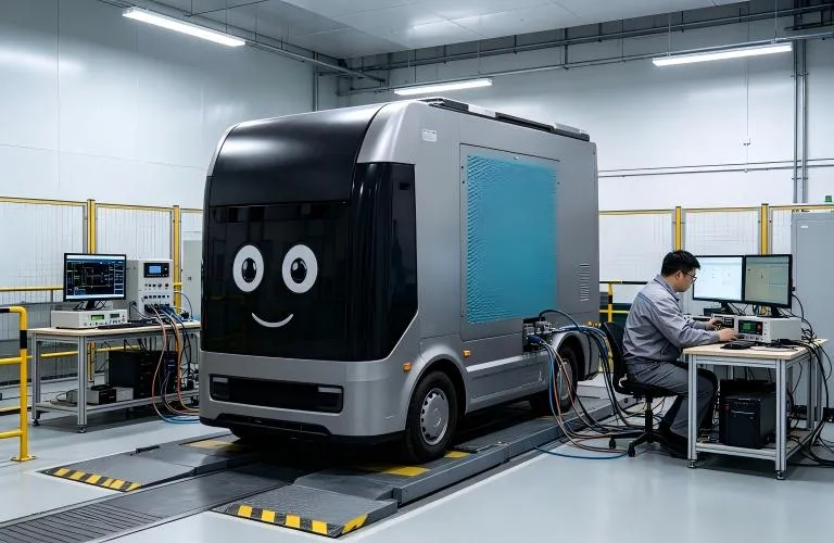 Mobile Energy Storage Vehicle Test Room Testing And Commissioning