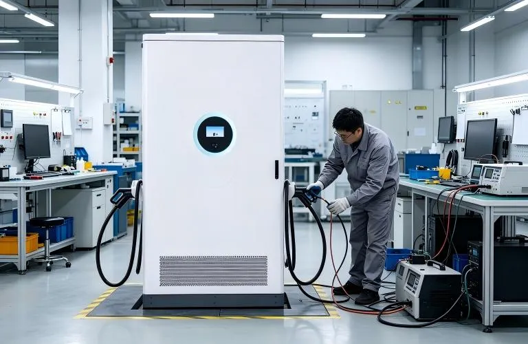 Integrated Storage & Charging Station Testing