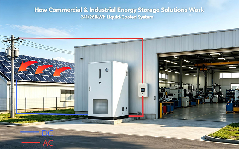 How Commercial & Industrial Energy Storage Solutions Work How Commercial & Industrial Energy Storage Solutions Work